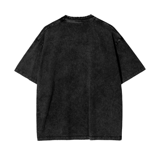 "7D Reality" Acid Wash Oversize T-Shirt - 250 GSM