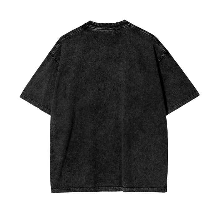 "7D Reality" Acid Wash Oversize T-Shirt - 250 GSM