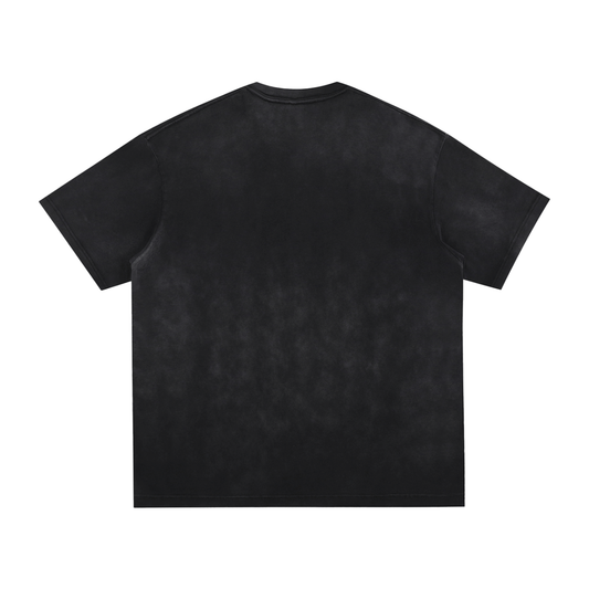"Motion" Falcn23 - Vintage Washed Hand-Frayed T-Shirt